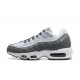 Uomo Air Max 95 TT Bianco and Grigio Scarpe Da Ginnastica