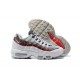 Uomo Air Max 95 TT Bianco and Rosso Scarpe Da Ginnastica