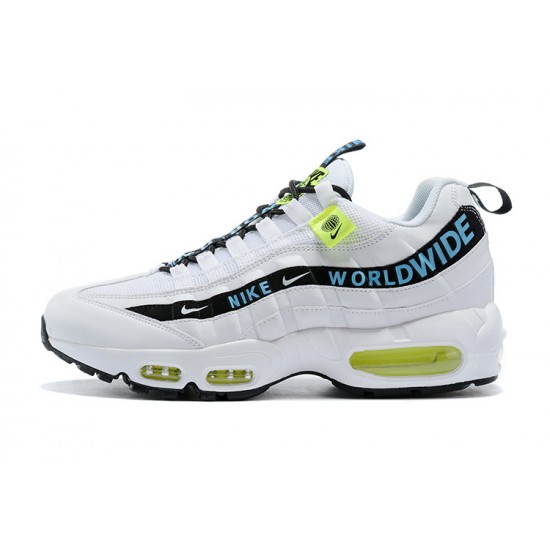 Uomo Air Max 95 TT Worldwide Pack Bianco Nero CT0248-100 Scarpe Da Ginnastica