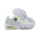 Donna/Uomo Air Max 95 TT Worldwide Bianco Giallo CV9030-100 Scarpe Da Ginnastica