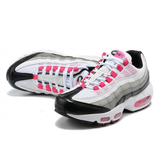 Donna Air Max 95 TT Rosa Bianco Nero DJ5418-001 Scarpe Da Ginnastica