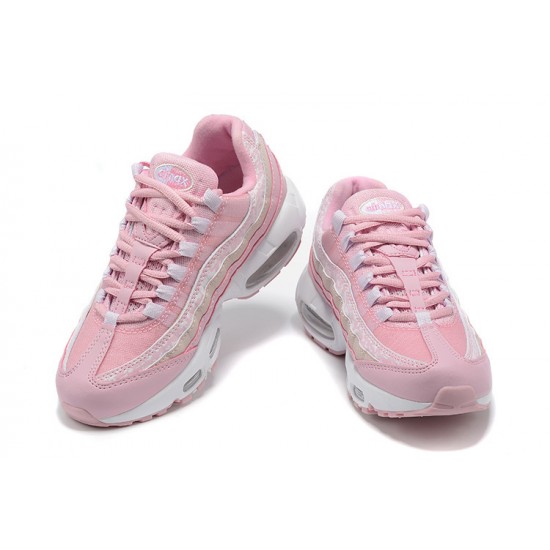 Donna Air Max 95 TT Rosa Bianco DC9474-500 Scarpe Da Ginnastica