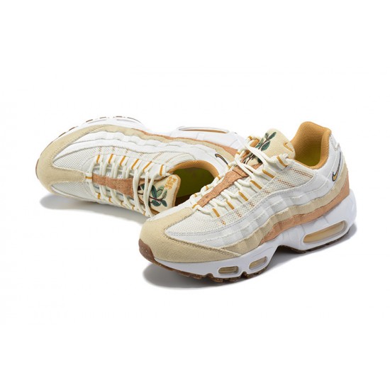 Donna Air Max 95 TT Bianco Marrone DC3991-100 Scarpe Da Ginnastica