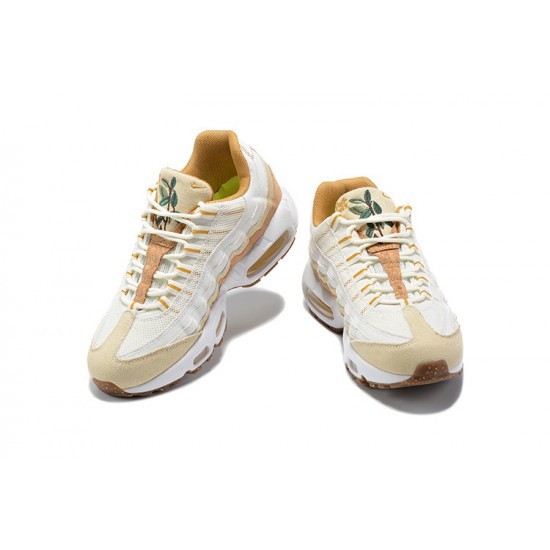 Donna Air Max 95 TT Bianco Marrone DC3991-100 Scarpe Da Ginnastica