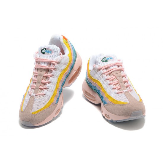 Donna Air Max 95 TT Giallo Rosa Bianco DQ9323-200 Scarpe Da Ginnastica