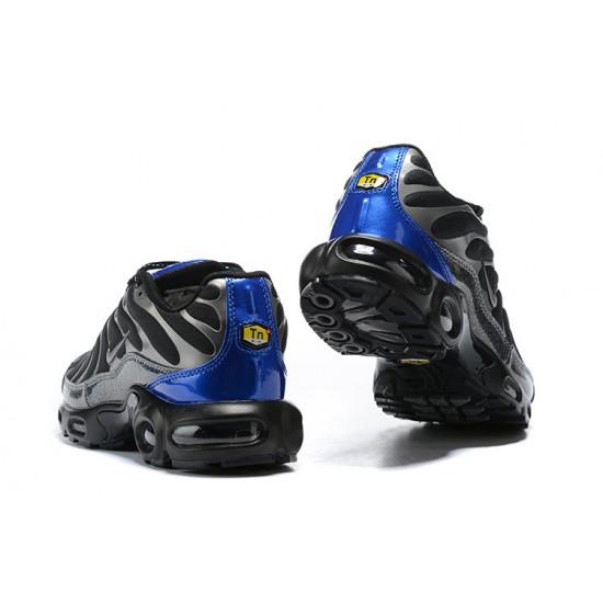 Uomo Air Max Plus Tn Nero Blu CW2646-001 Scarpe Da Ginnastica