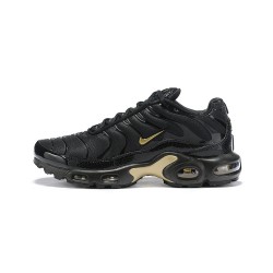 Uomo Air Max Plus Tn Nero Oro 852630-001 Scarpe Da Ginnastica