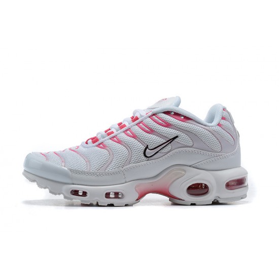 Donna Air Max Plus Tn Rosa Bianco 852630-106 Scarpe Da Ginnastica