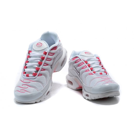 Donna Air Max Plus Tn Rosa Bianco 852630-106 Scarpe Da Ginnastica