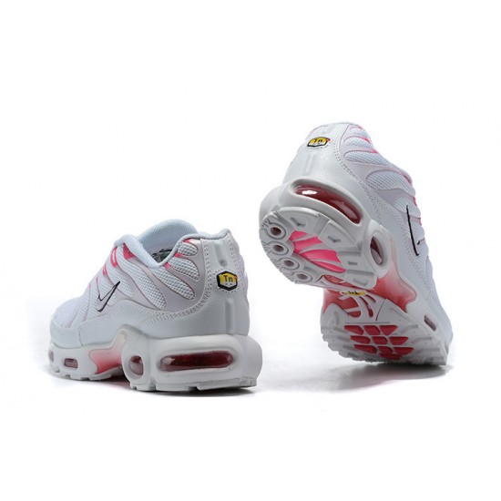 Donna Air Max Plus Tn Rosa Bianco 852630-106 Scarpe Da Ginnastica