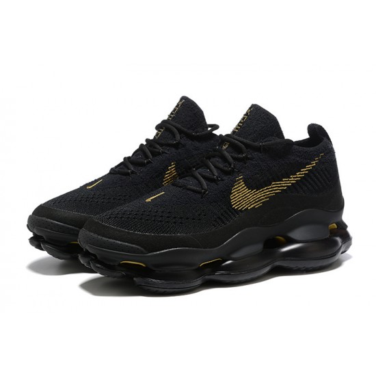 Uomo Air Max Scorpion Nero Giallo Scarpe Da Ginnastica