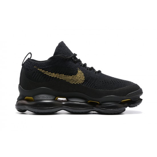 Uomo Air Max Scorpion Nero Giallo Scarpe Da Ginnastica