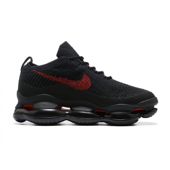 Uomo Air Max Scorpion Nero and Rosso Scarpe Da Ginnastica 