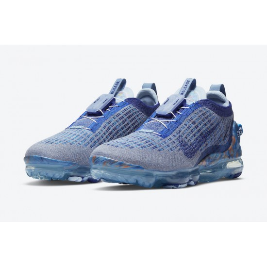 Donna/Uomo Air VaporMax 2020 Flyknit Blu CT1823-400 Scarpe Da Ginnastica