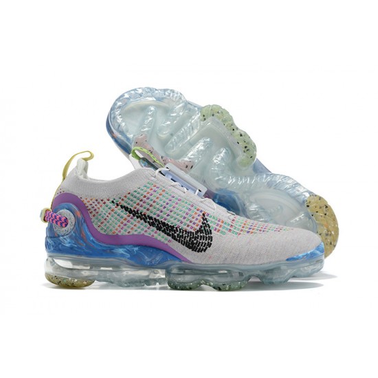 Donna/Uomo Air VaporMax 2020 Flyknit Bianco Purpl CJ6740-001 Scarpe Da Ginnasticae