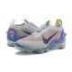 Donna/Uomo Air VaporMax 2020 Flyknit Bianco Purpl CJ6740-001 Scarpe Da Ginnasticae