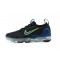 Donna/Uomo Air VaporMax 2021 Flyknit Nero Verde and Blu Scarpe Da Ginnastica