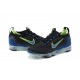 Donna/Uomo Air VaporMax 2021 Flyknit Nero Verde and Blu Scarpe Da Ginnastica