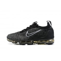 Donna/Uomo Air VaporMax 2021 Flyknit Nero Grigio DC9394-001 Scarpe Da Ginnastica