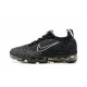 Donna/Uomo Air VaporMax 2021 Flyknit Nero Grigio DC9394-001 Scarpe Da Ginnastica