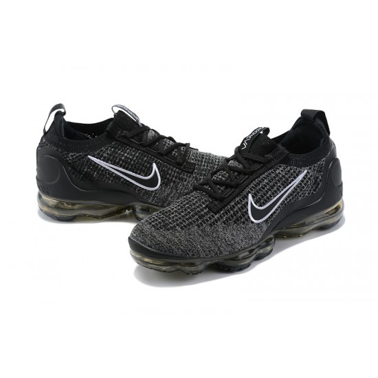 Donna/Uomo Air VaporMax 2021 Flyknit Nero Grigio DC9394-001 Scarpe Da Ginnastica