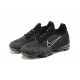 Donna/Uomo Air VaporMax 2021 Flyknit Nero Grigio DC9394-001 Scarpe Da Ginnastica