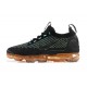 Donna/Uomo Air VaporMax 2021 Flyknit Nero Arancione Scarpe Da Ginnastica