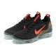 Donna/Uomo Air VaporMax 2021 Flyknit Nero Rosso Scarpe Da Ginnastica