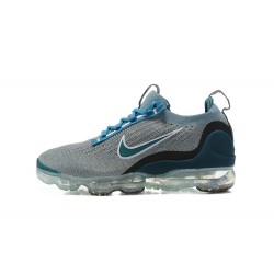 Donna/Uomo Air VaporMax 2021 Flyknit Blu Grigio DC9394-400 Scarpe Da Ginnastica