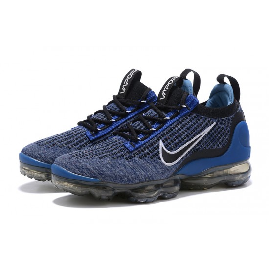 Donna/Uomo Air VaporMax 2021 Flyknit Blu Grigio DH4086-400 Scarpe Da Ginnastica