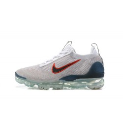 Donna/Uomo Air VaporMax 2021 Flyknit Blu Rosso DC9454-100 Scarpe Da Ginnastica