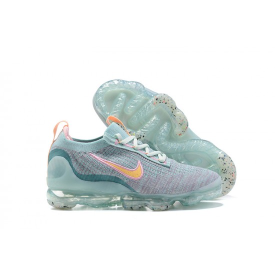 Donna/Uomo Air VaporMax 2021 Flyknit Verde Rosa DH4088-300 Scarpe Da Ginnastica