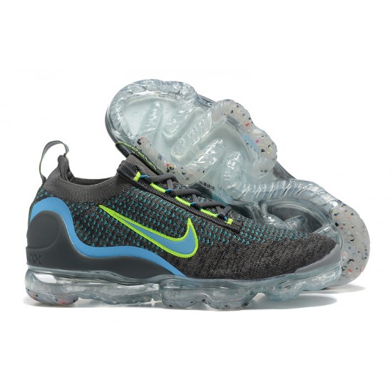 Donna/Uomo Air VaporMax 2021 Flyknit Grigio Blu DB1550-001 Scarpe Da Ginnastica