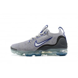 Donna/Uomo Air VaporMax 2021 Flyknit Grigio Blu Scarpe Da Ginnastica