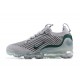 Donna/Uomo Air VaporMax 2021 Flyknit Grigio Verde DN3074-001 Scarpe Da Ginnastica