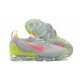 Donna/Uomo Air VaporMax 2021 Flyknit Grigio Rosa DH4088-002 Scarpe Da Ginnastica