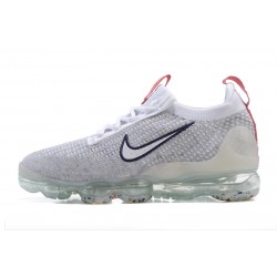 Donna/Uomo Air VaporMax 2021 Flyknit Grigio Rosso DB1550-003 Scarpe Da Ginnastica