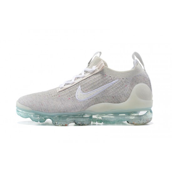 Donna/Uomo Air VaporMax 2021 Flyknit Grigio Bianco DH4088-001 Scarpe Da Ginnastica