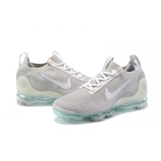 Donna/Uomo Air VaporMax 2021 Flyknit Grigio Bianco DH4088-001 Scarpe Da Ginnastica