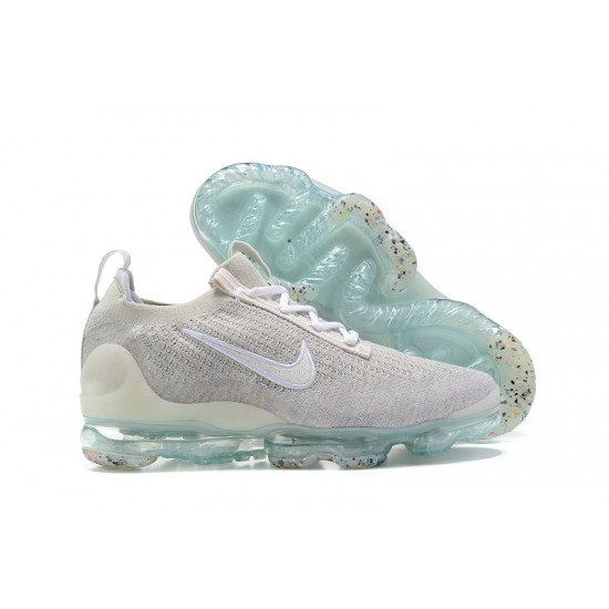 Donna/Uomo Air VaporMax 2021 Flyknit Grigio Bianco DH4088-001 Scarpe Da Ginnastica