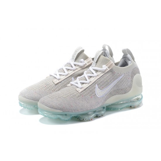 Donna/Uomo Air VaporMax 2021 Flyknit Grigio Bianco DH4088-001 Scarpe Da Ginnastica