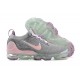 Donna/Uomo Air VaporMax 2021 Flyknit Grigio and Rosa Scarpe Da Ginnastica