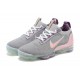 Donna/Uomo Air VaporMax 2021 Flyknit Grigio and Rosa Scarpe Da Ginnastica