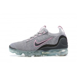 Donna/Uomo Air VaporMax 2021 Flyknit Rosa Grigio DB1550-004 Scarpe Da Ginnastica