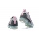 Donna/Uomo Air VaporMax 2021 Flyknit Rosa Grigio DB1550-004 Scarpe Da Ginnastica