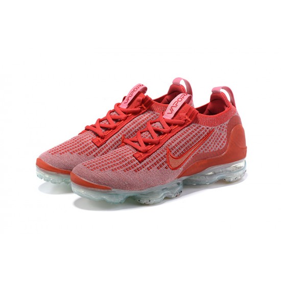 Donna/Uomo Air VaporMax 2021 Flyknit Rosso DC4112-800 Scarpe Da Ginnastica