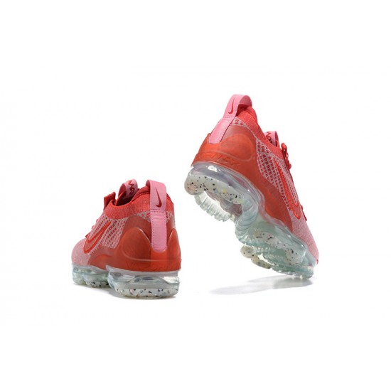 Donna/Uomo Air VaporMax 2021 Flyknit Rosso DC4112-800 Scarpe Da Ginnastica