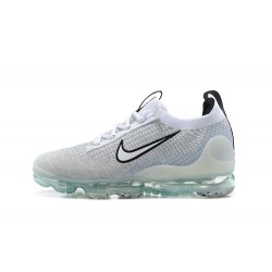 Donna/Uomo Air VaporMax 2021 Flyknit Bianco Nero DB1550-100 Scarpe Da Ginnastica