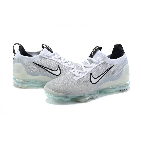 Donna/Uomo Air VaporMax 2021 Flyknit Bianco Nero DB1550-100 Scarpe Da Ginnastica