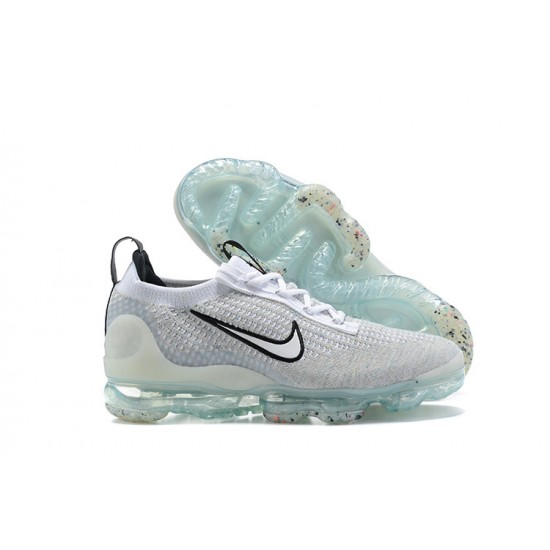 Donna/Uomo Air VaporMax 2021 Flyknit Bianco Nero DB1550-100 Scarpe Da Ginnastica